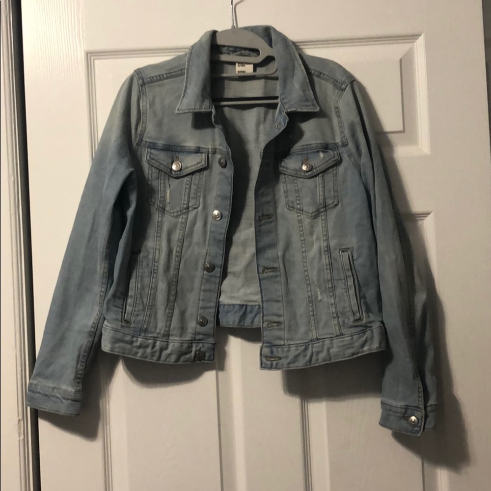Light blue jean jacket